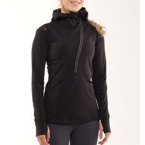 Lululemon Run: For It Pullover Black 4